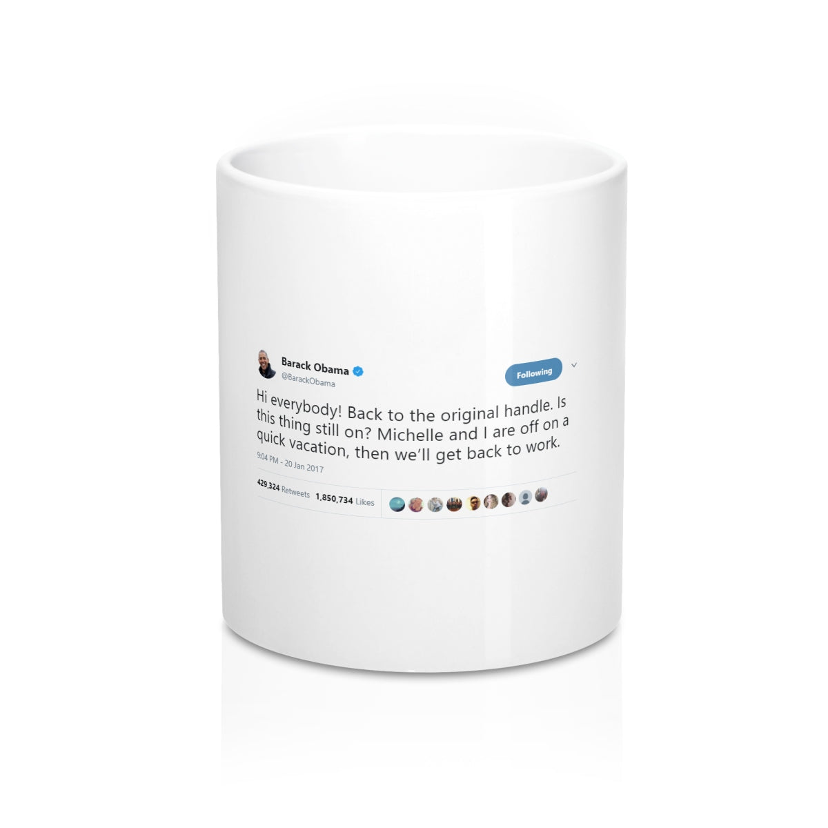 Back to the original handle