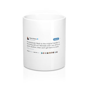Back to the original handle