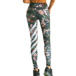 Floral Striped Pants