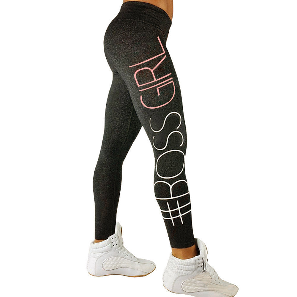 #BOSSGIRL Womens High Waist Leggings