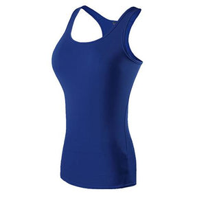 Womens Sleeveless Dry Fit Yoga Tank And Gym Tops