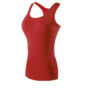 Womens Sleeveless Dry Fit Yoga Tank And Gym Tops