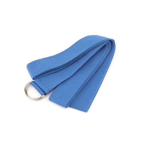 Multi-Colored Adjustable Yoga Stretch Strap D-Ring Belt