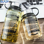 High Quality Large Capacity Yoga And Sports Glass Water Bottle